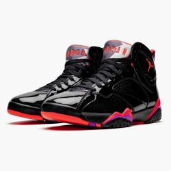 Reps 313358-006Air Jordan 7 Retro Black Patent Jordan Shoes