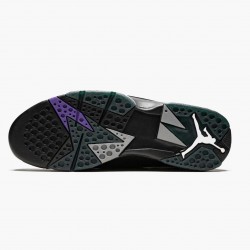 Reps 304775-053Air Jordan 7 Retro Ray Allen Black Fierce Purpler Dark Stee Jordan Shoes