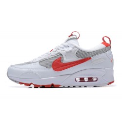 Reps Nike Air Max 90 Futura White Red FD9865-100 Sneaker