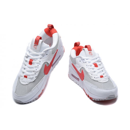 Reps Nike Air Max 90 Futura White Red FD9865-100 Sneaker