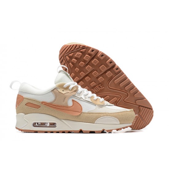 Reps Nike Air Max 90 Futura White Brown DV7190-100 Sneaker