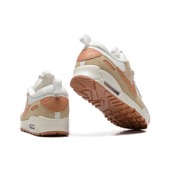 Reps Nike Air Max 90 Futura White Brown DV7190-100 Sneaker