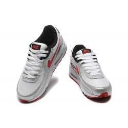 Reps Nike Air Max 90 Silver Red Sneaker