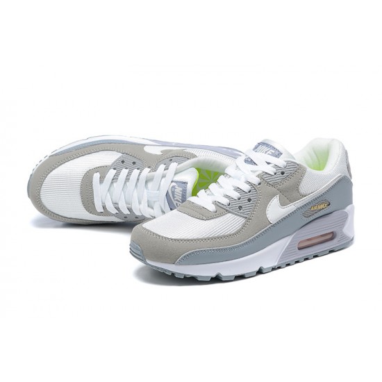 Reps Nike Air Max 90 White Grey and Green Sneaker