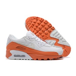 Reps Nike Air Max 90 White Orange DM0958-100 Sneaker