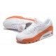 Reps Nike Air Max 90 White Orange DM0958-100 Sneaker