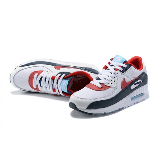 Reps Nike Air Max 90 White Red DJ5170-100 Sneaker