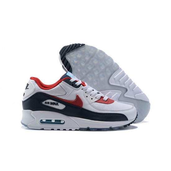 Reps Nike Air Max 90 White Red DJ5170-100 Sneaker