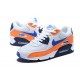 Reps Nike Air Max 90 Orange Blue AJ1285-104 Sneaker