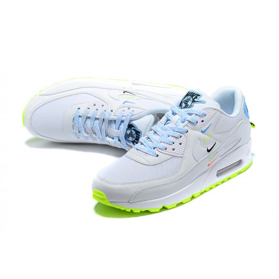 Reps Nike Air Max 90 SE Worldwide White Blue CK7069-100 Sneaker