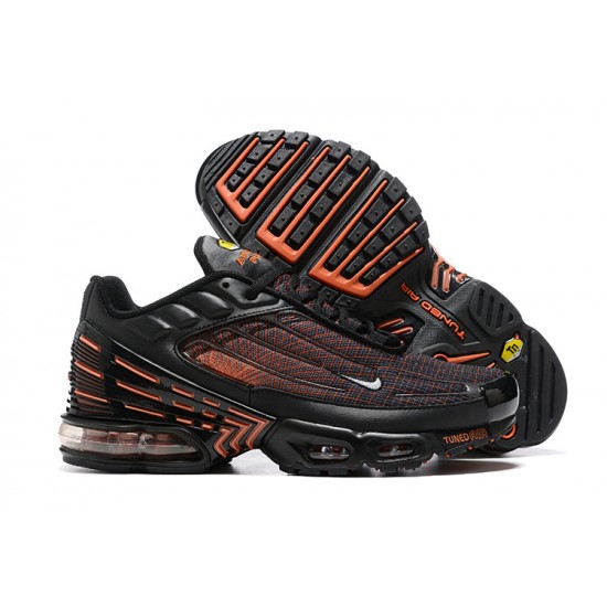 Reps Nike Air Max Plus 3 Black Orange FB3352-001 Sneaker