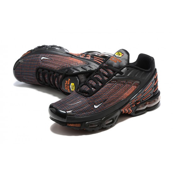 Reps Nike Air Max Plus 3 Black Orange FB3352-001 Sneaker