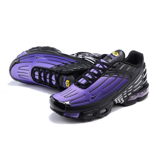 Reps Nike Air Max Plus 3 Black Purple CD7005-100 Sneaker