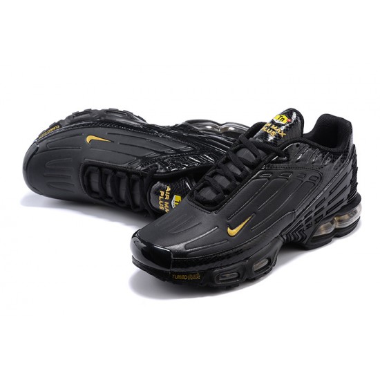 Reps Nike Air Max Plus 3 Black Yellow CK6716-010 Sneaker