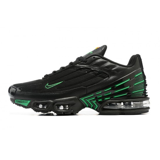 Reps Nike Air Max Plus 3 Black and Green Sneaker