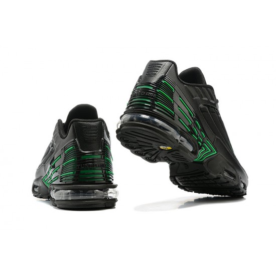 Reps Nike Air Max Plus 3 Black and Green Sneaker