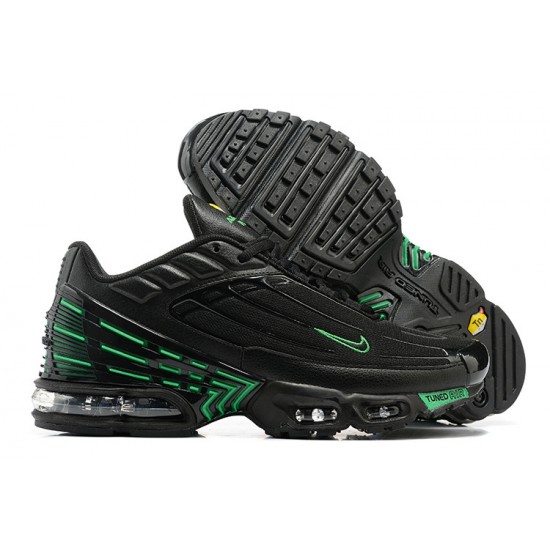 Reps Nike Air Max Plus 3 Black and Green Sneaker