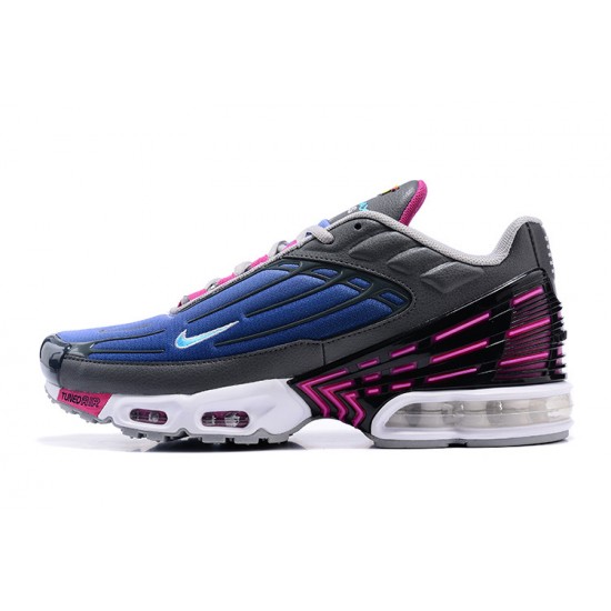 Reps Nike Air Max Plus 3 Grey Blue and Purple Sneaker