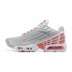 Reps Nike Air Max Plus 3 Grey Silver and Red  CK5178-072 Sneaker