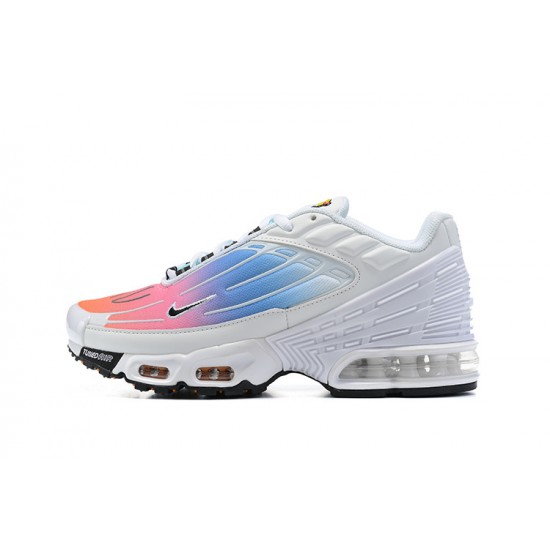 Reps Nike Air Max Plus 3 White Blue and Pink Sneaker