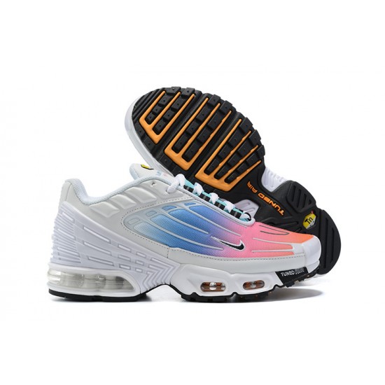 Reps Nike Air Max Plus 3 White Blue and Pink Sneaker