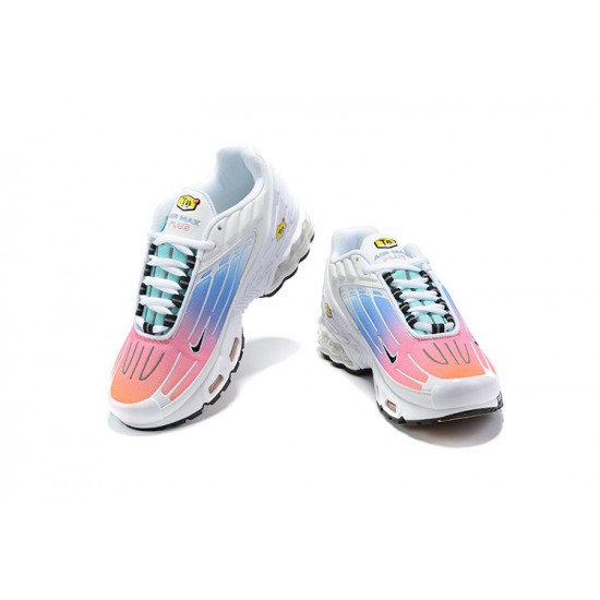 Reps Nike Air Max Plus 3 White Blue and Pink Sneaker