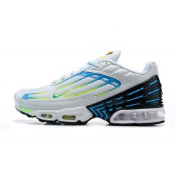 Reps Nike Air Max Plus 3 White Blue and Yellow DV7138-100 Sneaker