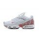 Reps Nike Air Max Plus 3 White Red and Silver Sneaker