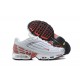 Reps Nike Air Max Plus 3 White Red and Silver Sneaker