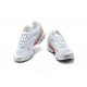 Reps Nike Air Max Plus 3 White Red and Silver Sneaker