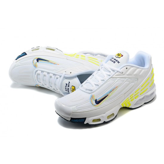 Reps Nike Air Max Plus 3 White Yellow DV6823-100 Sneaker