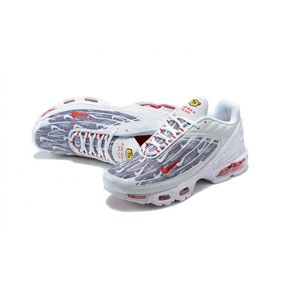 Reps Nike Air Max Plus 3 White Grey DH4107-100 Sneaker