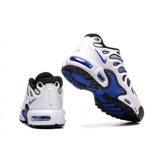 Reps Nike Air Max Plus Drift White Blue and Black Sneaker