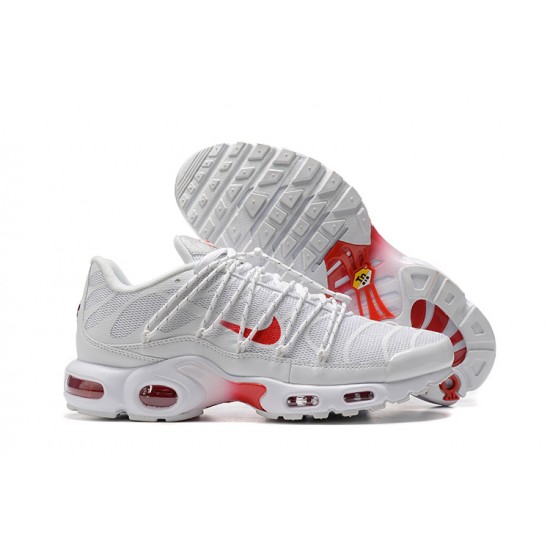 Reps Nike Air Max Plus Utility White Red FN3488-100 Sneaker