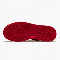 553560-611 Repsneakers Jordan 1 Low Gym Red White (GS)