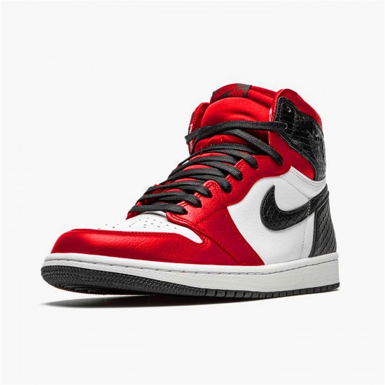 CD0461-601 Repsneakers Jordan 1 Retro High Satin Snake Chicago (W)