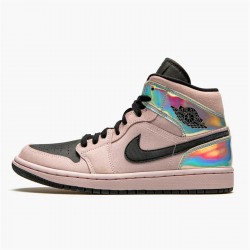 BQ6472-602 Repsneakers Jordan 1 Mid Dirty Powder Iridescent (W)