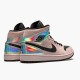 BQ6472-602 Repsneakers Jordan 1 Mid Dirty Powder Iridescent (W)