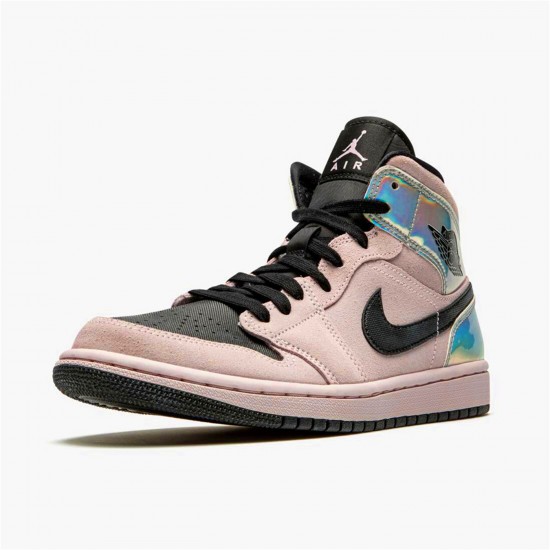 BQ6472-602 Repsneakers Jordan 1 Mid Dirty Powder Iridescent (W)