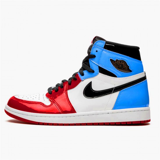 CK5666-100 Repsneakers Jordan 1 Retro High Fearless UNC Chicago