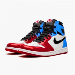 CK5666-100 Repsneakers Jordan 1 Retro High Fearless UNC Chicago