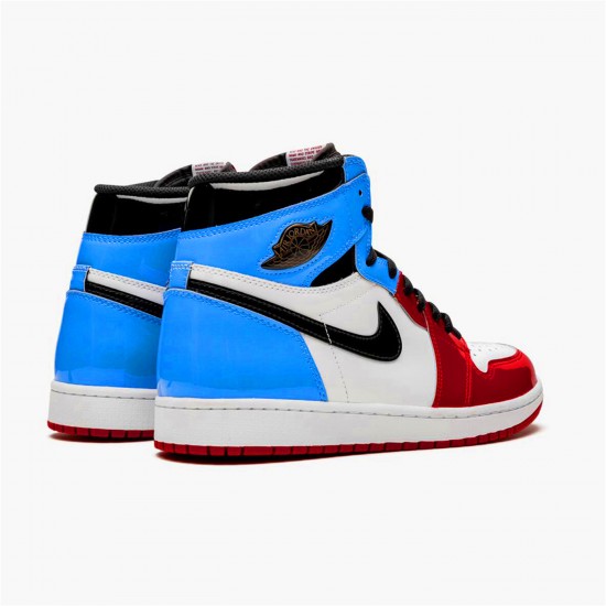 CK5666-100 Repsneakers Jordan 1 Retro High Fearless UNC Chicago