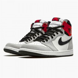 555088-126 Repsneakers Jordan 1 Retro High Light Smoke Grey