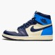 555088-140 Repsneakers Jordan 1 Retro High Obsidian UNC