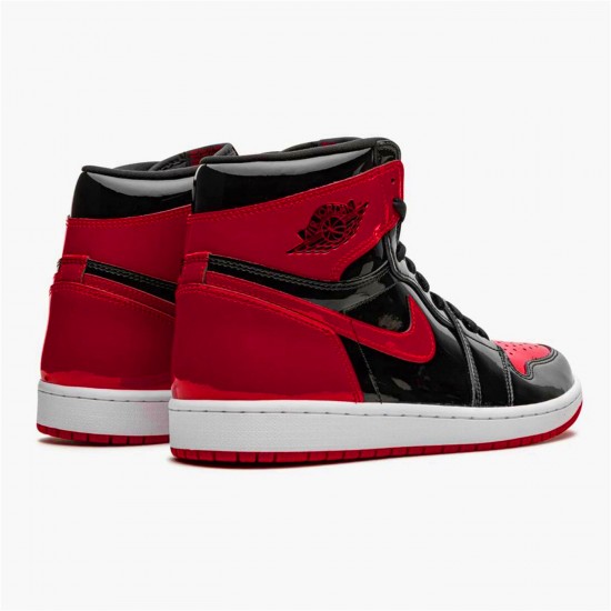 555088-063 Repsneakers Jordan 1 Retro High OG Patent Bred