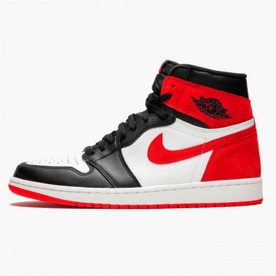 555088-112 Repsneakers Jordan 1 Retro High Track Red