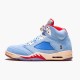 CI1899-400 Repsneakers Jordan 5 Retro Trophy Room Ice Blue