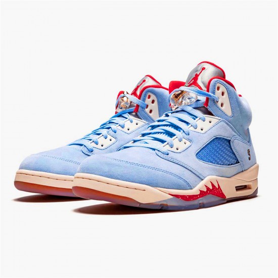 CI1899-400 Repsneakers Jordan 5 Retro Trophy Room Ice Blue