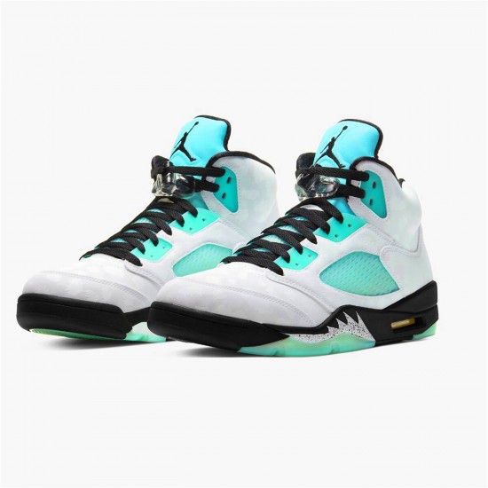 CN2932-100 Repsneakers Jordan 5 Retro Island Green